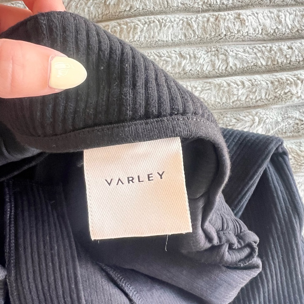 Varley Aberdeen Straight Leg Pant Black- Large - Picture 8 of 14